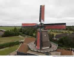 Photo Textures of Building Windmill